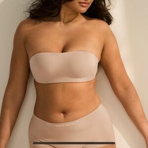 Tan Strapless Bra